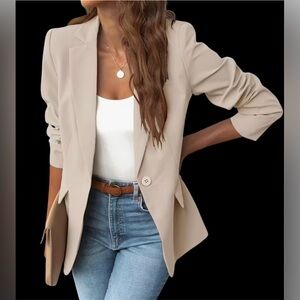 Women'S Casual Long-Sleeve Blazer‎ size xl